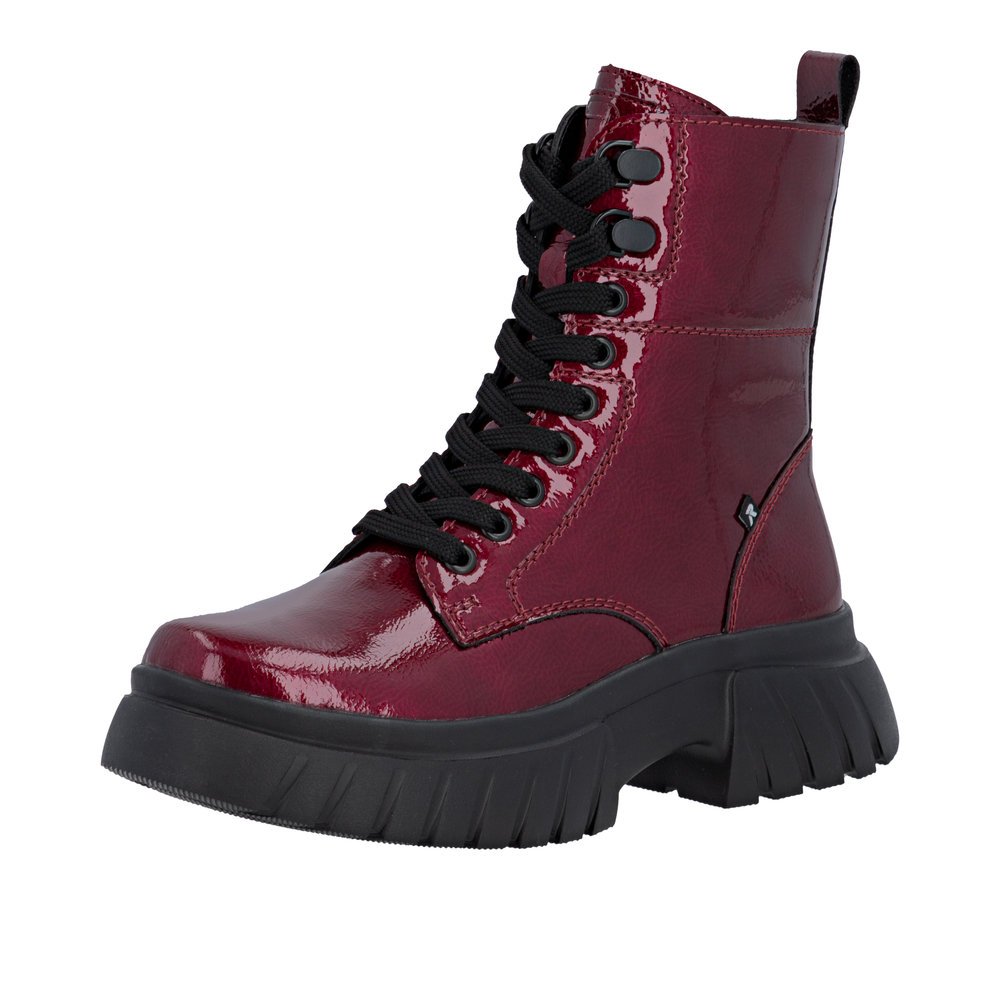 Rieker W1870-35 Women's Anatomic Ankle Boots Burgundy Rieker W1870-35 Women's Anatomic Ankle Boots Burgundy