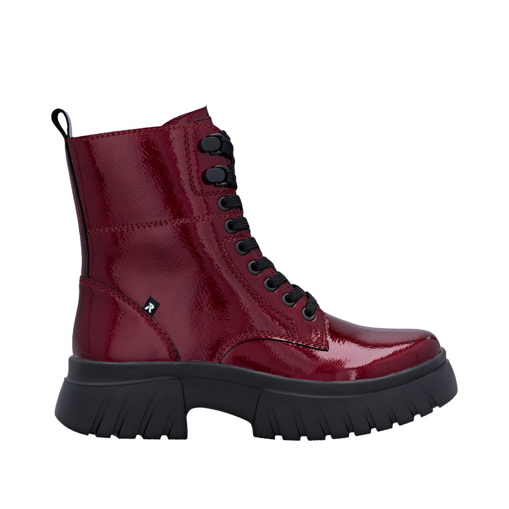 Rieker W1870-35 Women's Anatomic Ankle Boots Burgundy Rieker W1870-35 Women's Anatomic Ankle Boots Burgundy
