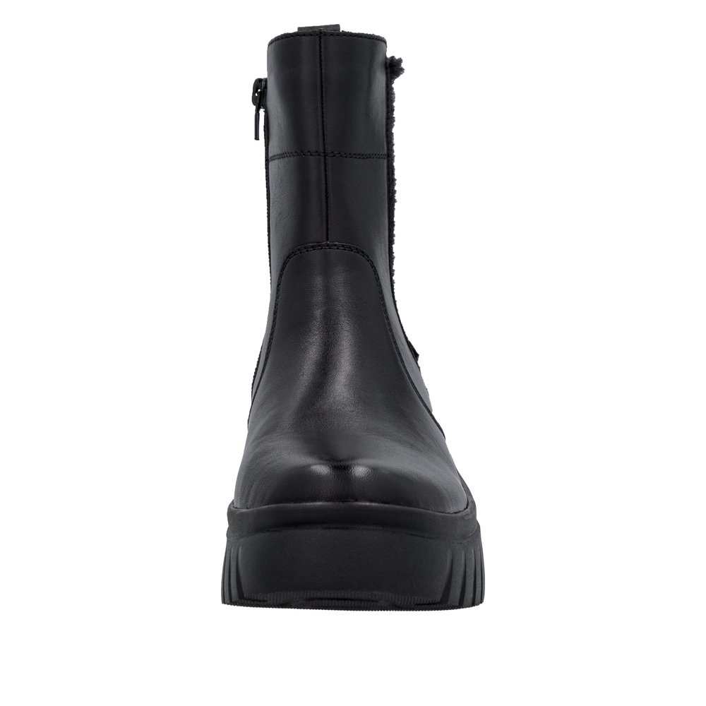 Rieker W1876-00 Anatomic Leather Boot Black Rieker W1876-00 Anatomic Leather Boot Black