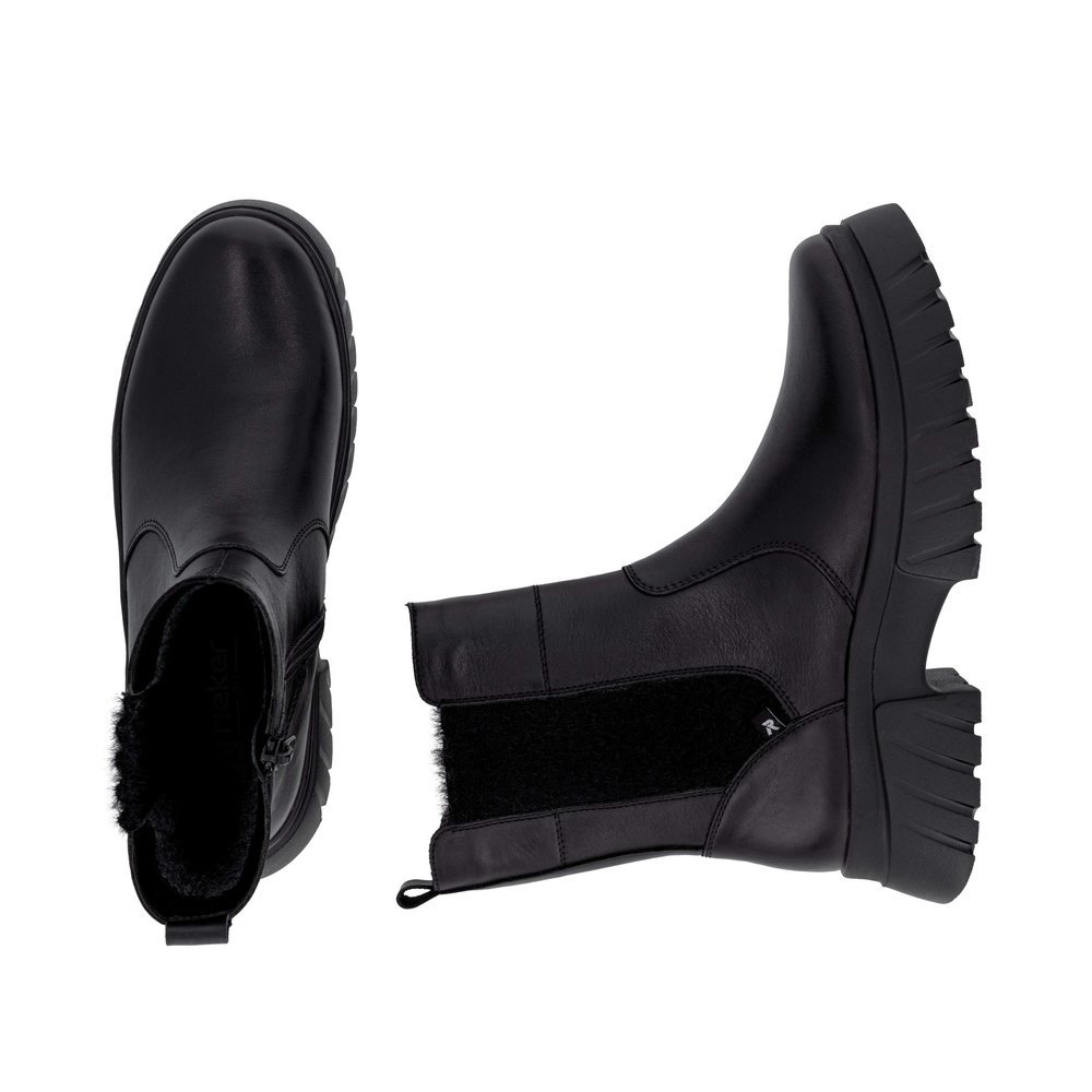 Rieker W1876-00 Anatomic Leather Boot Black Rieker W1876-00 Anatomic Leather Boot Black