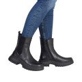 Rieker W1876-00 Anatomic Leather Boot Black Rieker W1876-00 Anatomic Leather Boot Black