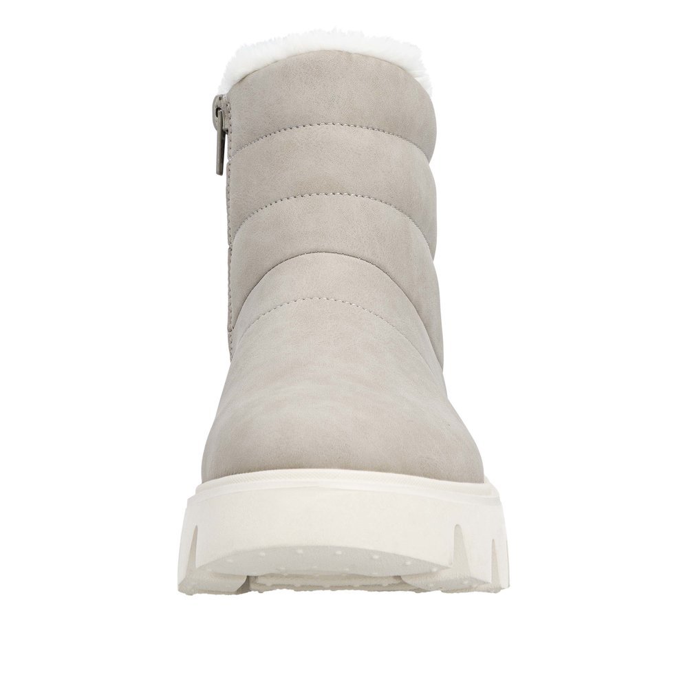 Rieker W2070-62 Women's Anatomical Boot Ivory