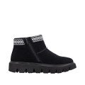 Rieker W2074-00 Anatomic Leather Boot Black