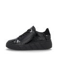 Rieker W2601-00 Anatomical Leather Sneaker Black