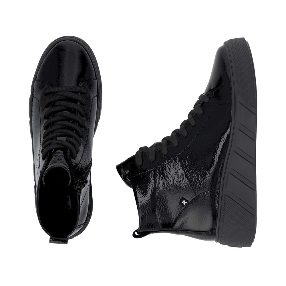 Rieker W2661-01 Γυναικείο Ανατομικό Δερμάτινο Μποτάκι Μαύρο Rieker W2661-01 Γυναικείο Ανατομικό Δερμάτινο Μποτάκι Μαύρο