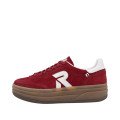 Rieker W3700-35 Γυναικείο Δερμάτινο Sneaker Κόκκινο Rieker W3700-35 Γυναικείο Δερμάτινο Sneaker Κόκκινο