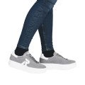 Rieker W3700-40 Ανατομικό Δερμάτινο Sneaker Γρι