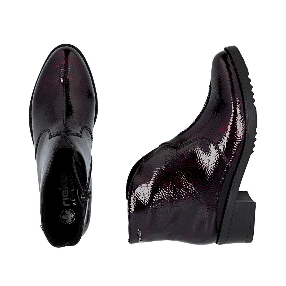 Rieker Y0553-35 Women's Anatomic Boot Burgundy Rieker Y0553-35 Women's Anatomic Boot Burgundy