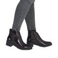 Rieker Y0553-35 Women's Anatomic Boot Burgundy Rieker Y0553-35 Women's Anatomic Boot Burgundy