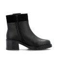 Rieker Y5253-00 Anatomic Leather Boot Black