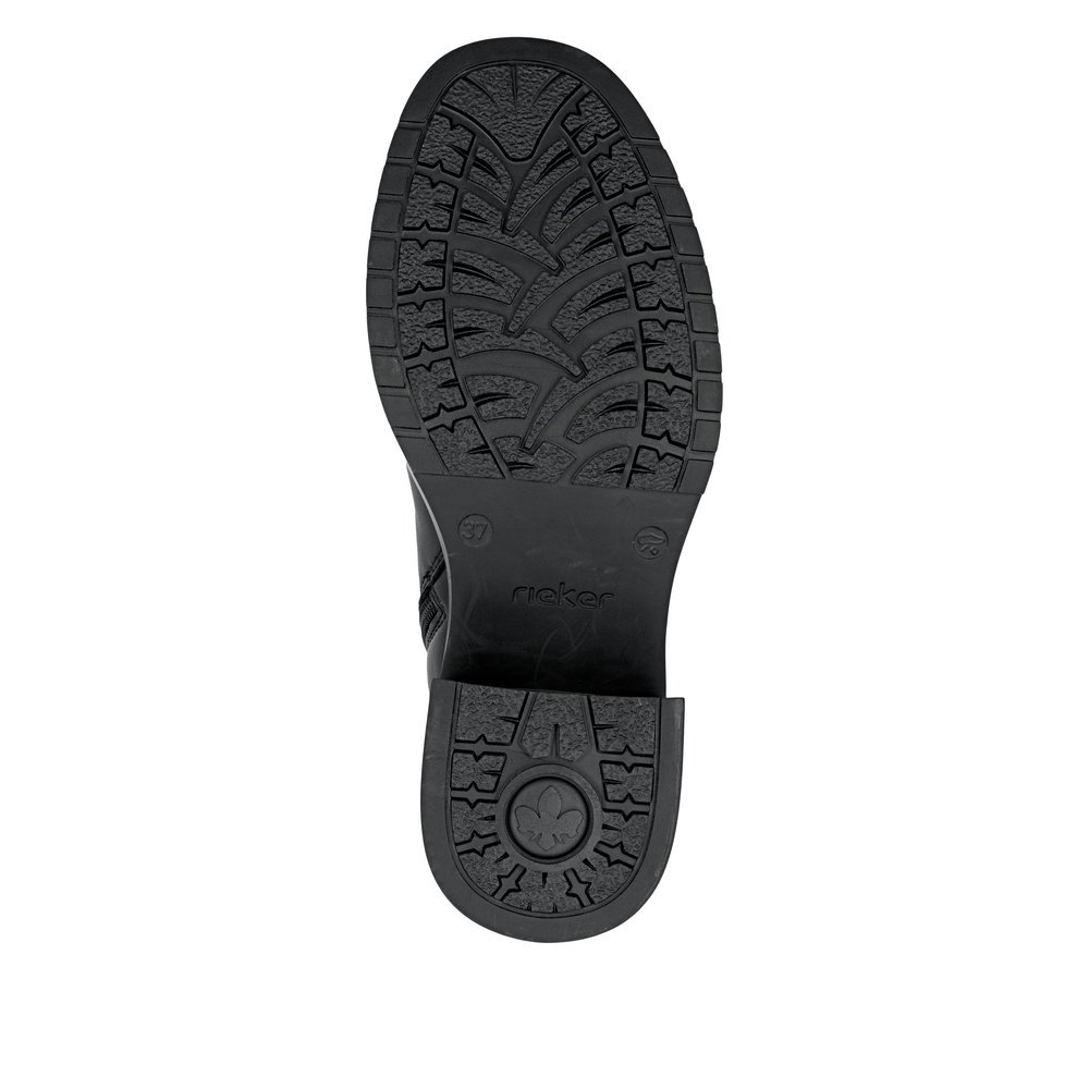 Rieker Y5253-00 Anatomic Leather Boot Black