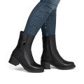 Rieker Y5258-00 Anatomic Leather Boot Black