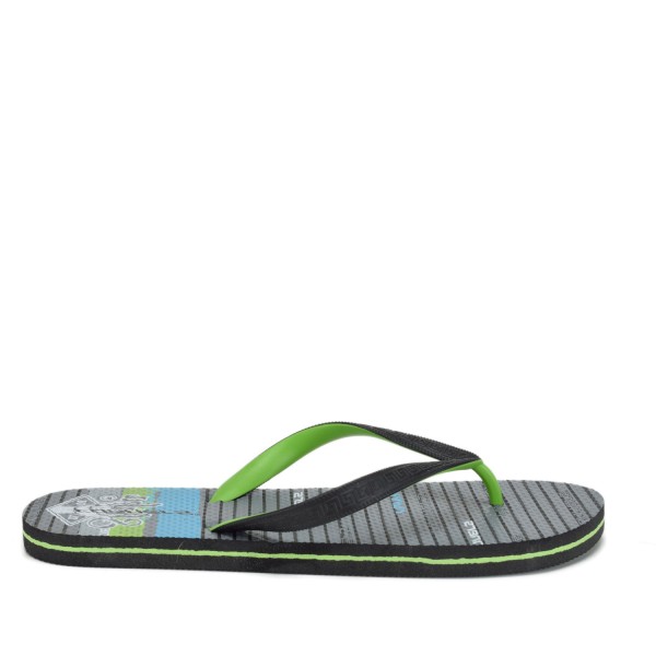 Runners 22072-01 Slipper Black Grey Runners 22072-01 Slipper Black Grey