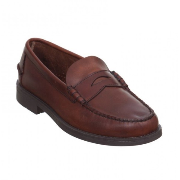 Sebago B70764 Leather Brown Moccasins Sebago B70764 Leather Brown Moccasins