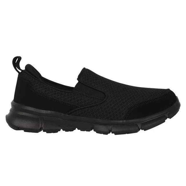 Slazenger Zeal Slip On Trainers 110180 03 Sports Black