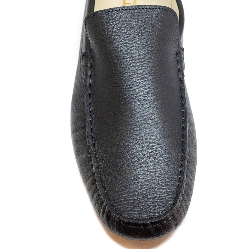 Storm ST0800-01 Leather Moccasin Black Storm ST0800-01 Leather Moccasin Black