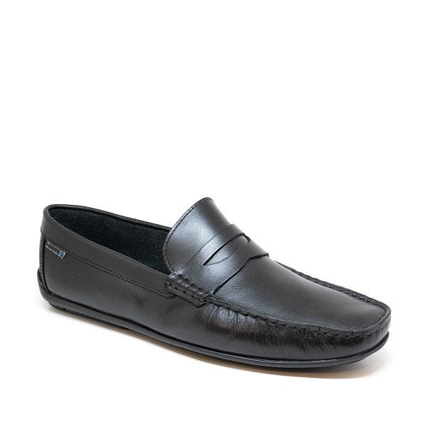 Storm ST1359-0΄1 Leather Moccasin Black Storm ST1359-0΄1 Leather Moccasin Black