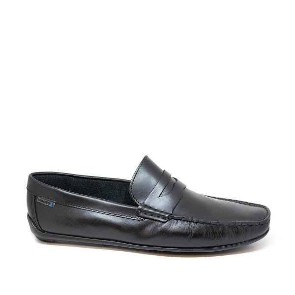 Storm ST1359-0΄1 Leather Moccasin Black Storm ST1359-0΄1 Leather Moccasin Black