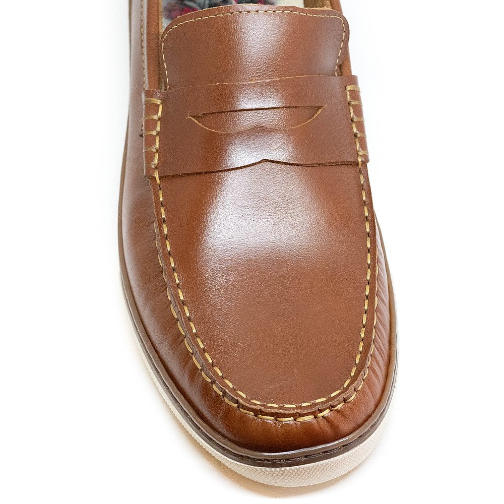 Storm ST2400-05 Leather Moccasin Brown Storm ST2400-05 Leather Moccasin Brown