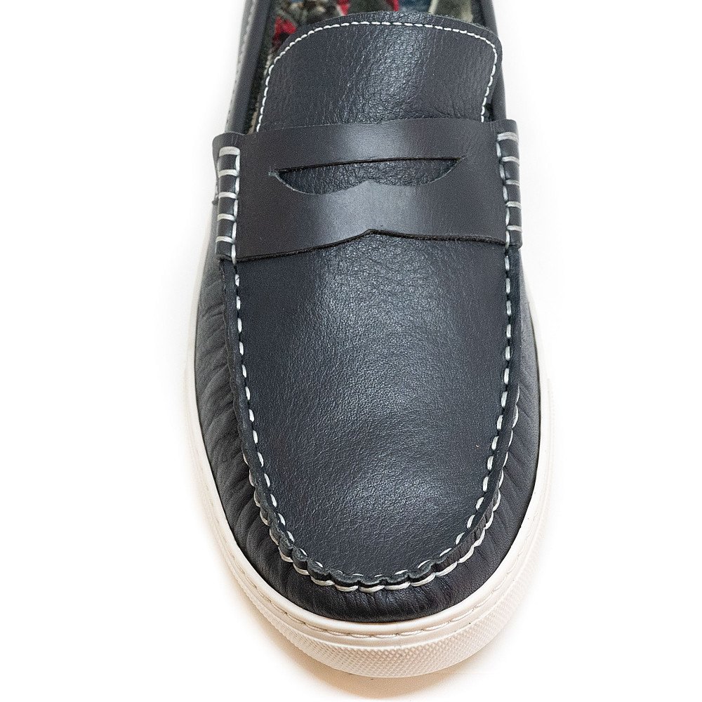 Storm ST2400-12 Leather Moccasin Blue Storm ST2400-12 Leather Moccasin Blue