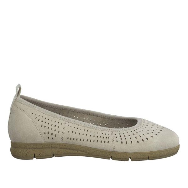 Tamaris 52101-20-400 Anatomic Leather Ballarina Beige Tamaris 52101-20-400 Anatomic Leather Ballarina Beige