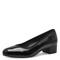 Tamaris 52300-43-018 Anatomical Leather Pump Black 5cm Tamaris 52300-43-018 Anatomical Leather Pump Black 5cm