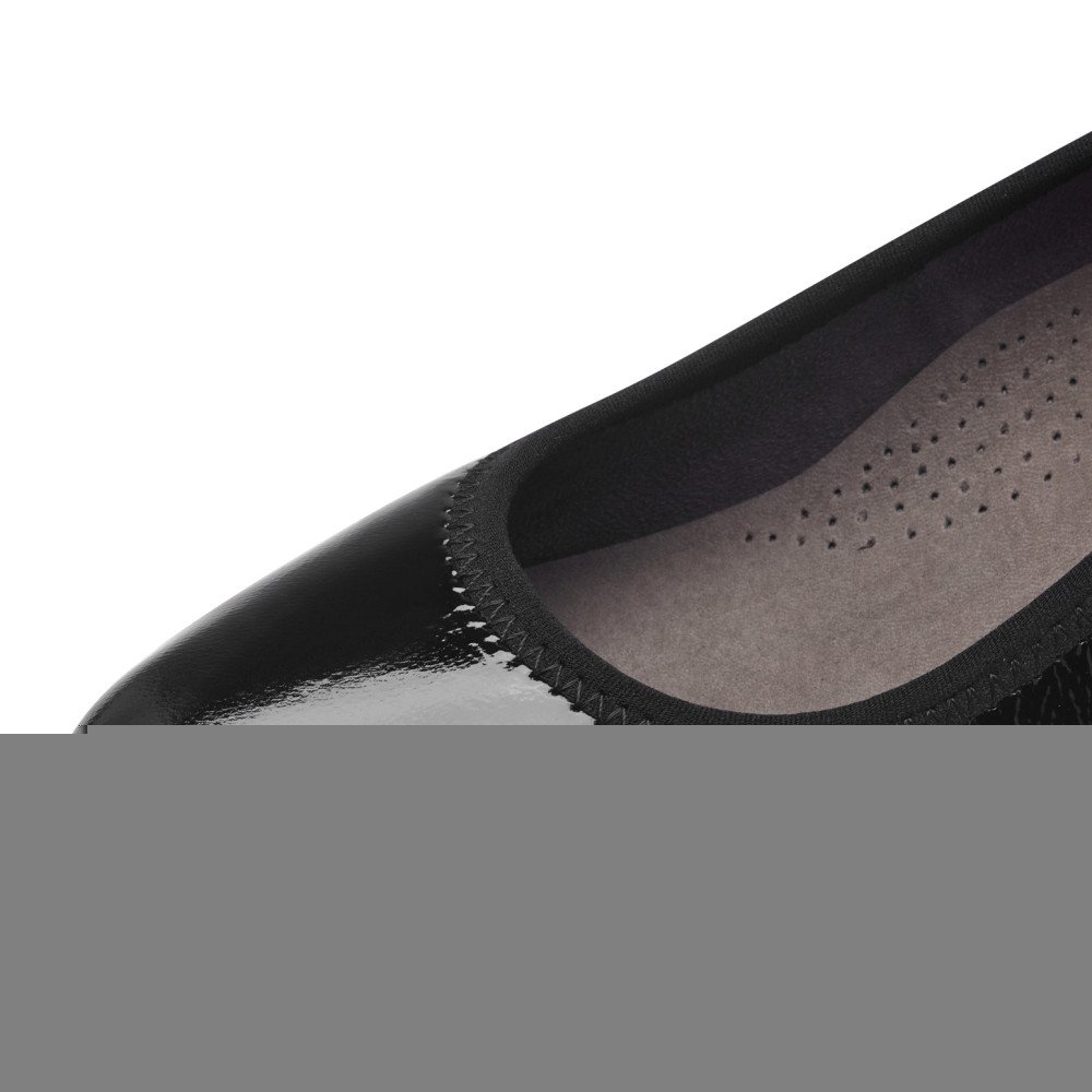 Tamaris 52300-43-018 Anatomical Leather Pump Black 5cm Tamaris 52300-43-018 Anatomical Leather Pump Black 5cm