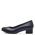 Tamaris 52300-43-805 Anatomical Leather Pump Blue 5cm Tamaris 52300-43-805 Anatomical Leather Pump Blue 5cm