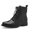 Tamaris 55100-43-001 Anatomical Leather Combat Boot Black Tamaris 55100-43-001 Anatomical Leather Combat Boot Black