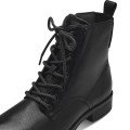 Tamaris 55100-43-001 Anatomical Leather Combat Boot Black Tamaris 55100-43-001 Anatomical Leather Combat Boot Black