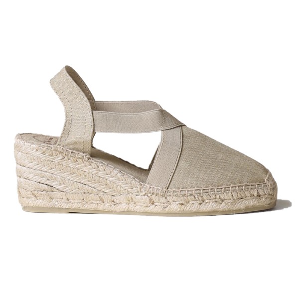 Toni Pons Ter Beige Wedges 6cm Toni Pons Ter Beige Wedges 6cm