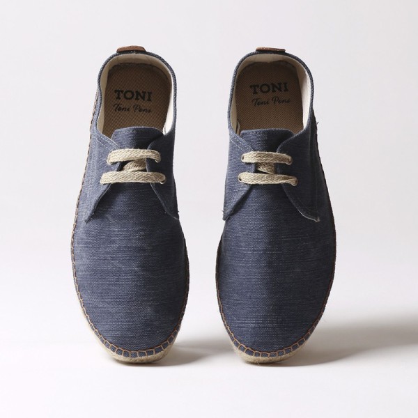 Toni Pons Dixon-18 Mens Blue Espandrillas Toni Pons Dixon-18 Mens Blue Espandrillas
