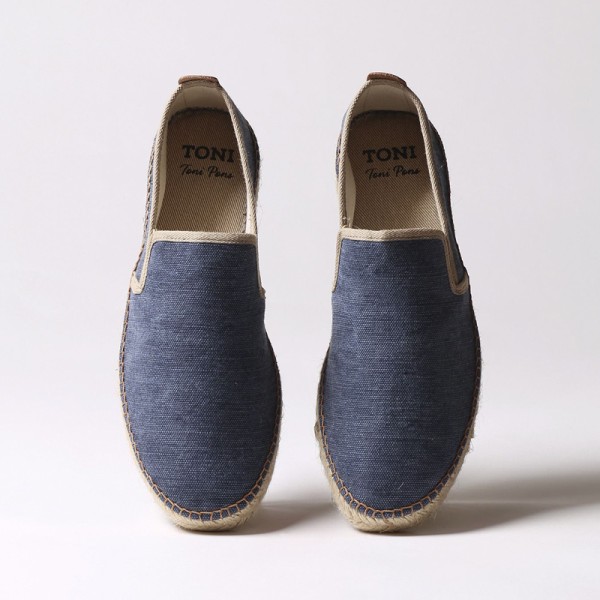 Toni Pons Dallas-18 Mens Blue Espandrillas Toni Pons Dallas-18 Mens Blue Espandrillas
