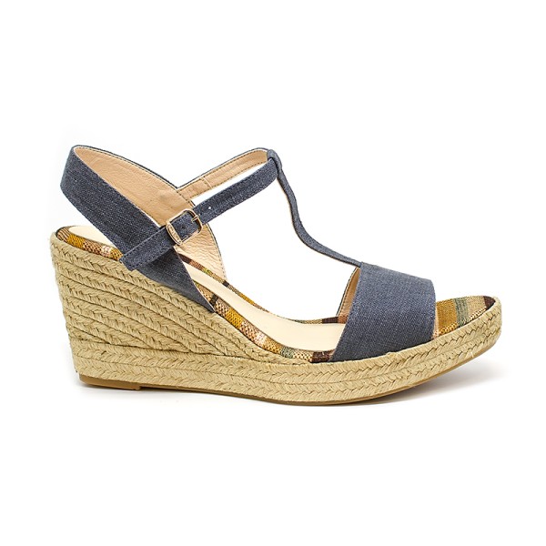 Toni Pons Afra-01 Anthracite Wedges 8.5cm Toni Pons Afra-01 Anthracite Wedges 8.5cm