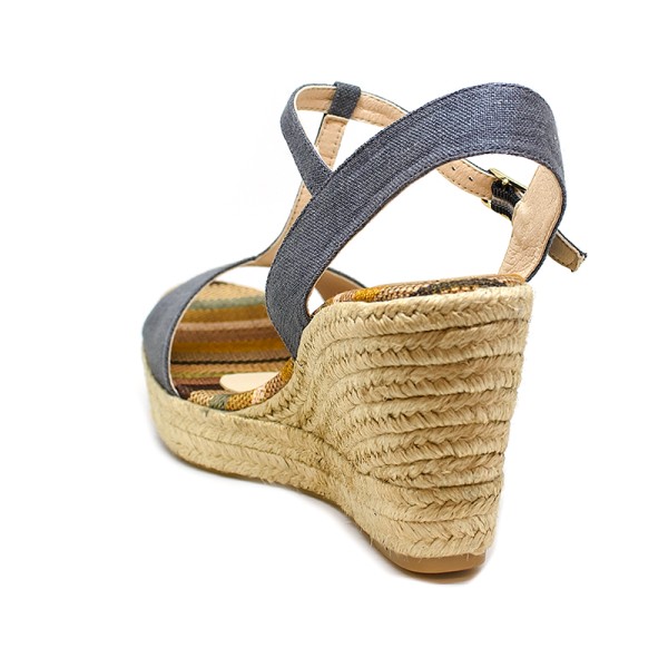 Toni Pons Afra-01 Anthracite Wedges 8.5cm Toni Pons Afra-01 Anthracite Wedges 8.5cm