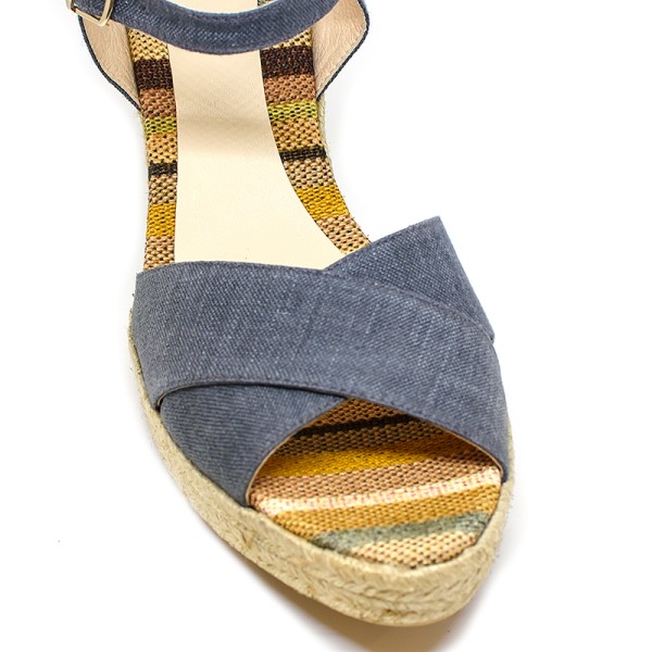 Toni Pons Agen-01 Anthracite Wedges 9cm Toni Pons Agen-01 Anthracite Wedges 9cm