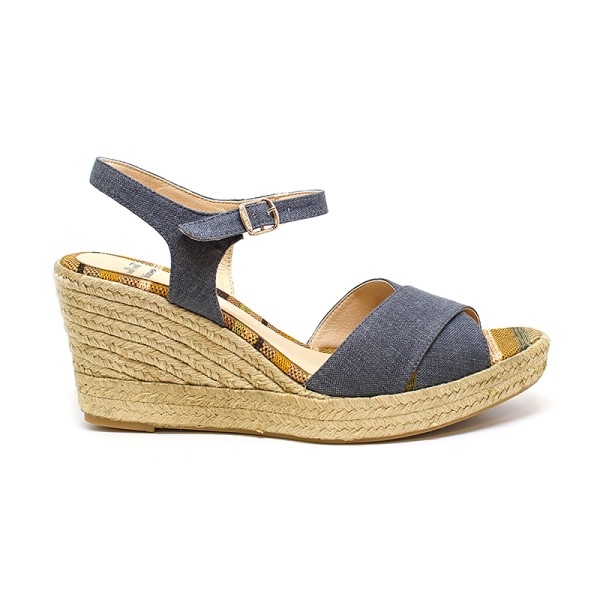 Toni Pons Agen-01 Anthracite Wedges 9cm Toni Pons Agen-01 Anthracite Wedges 9cm