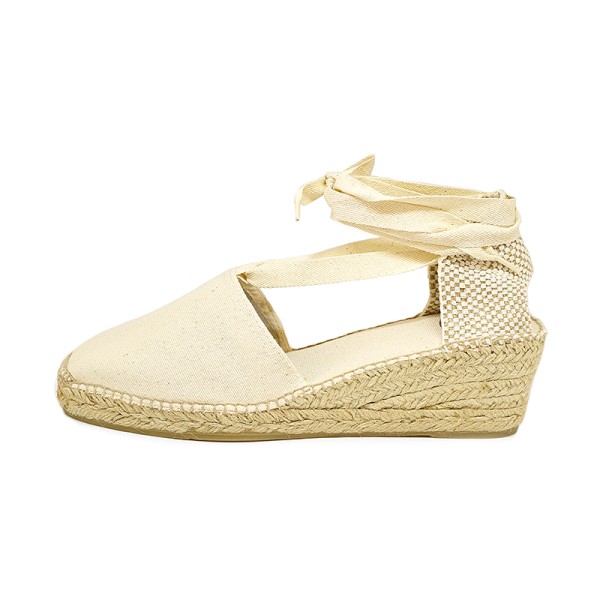 Toni Pons Valencia-15 Πλατφόρμα Εκρού 6cm Toni Pons Valencia-15 Πλατφόρμα Εκρού 6cm