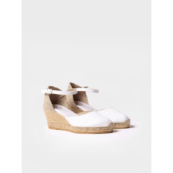 Toni Pons Caldes-02 Πλατφόρμα Λευκή 7cm Toni Pons Caldes-02 Πλατφόρμα Λευκή 7cm