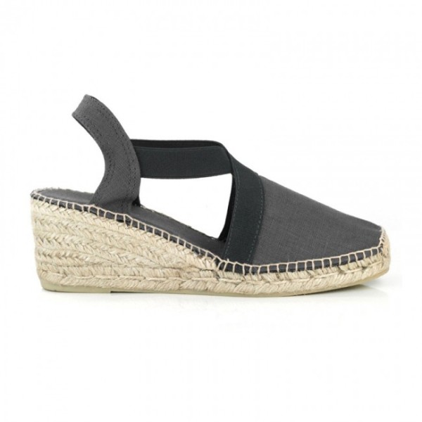 Toni Pons Ter-08 Grey Wedges 6cm Toni Pons Ter-08 Grey Wedges 6cm
