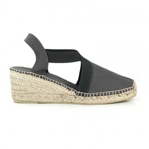 Toni Pons Ter-08 Grey Wedges 6cm Toni Pons Ter-08 Grey Wedges 6cm