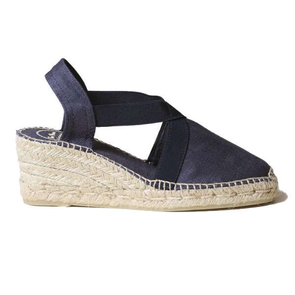 Toni Pons Ter-12 Blue Wedges 6cm Toni Pons Ter-12 Blue Wedges 6cm