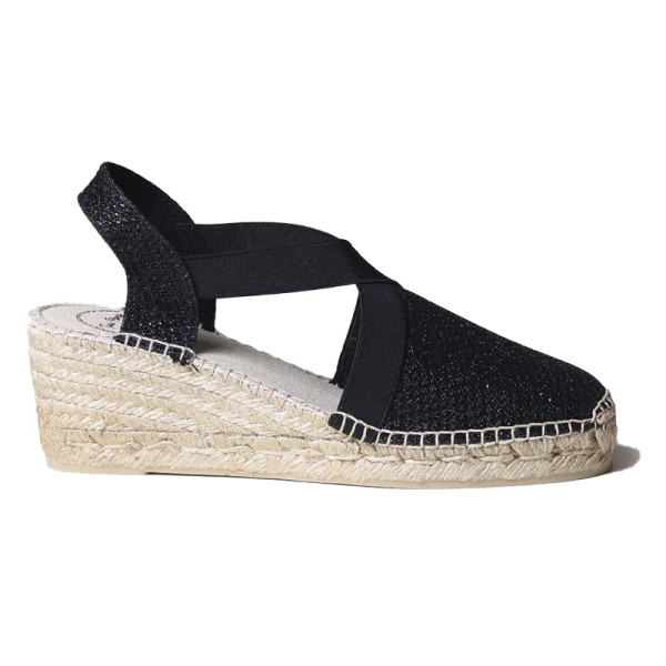 Toni Pons Triton-01 Black Wedges 6cm Toni Pons Triton-01 Black Wedges 6cm