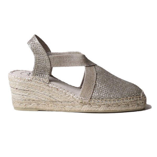 Toni Pons Triton-06 Gold Wedges 6cm Toni Pons Triton-06 Gold Wedges 6cm