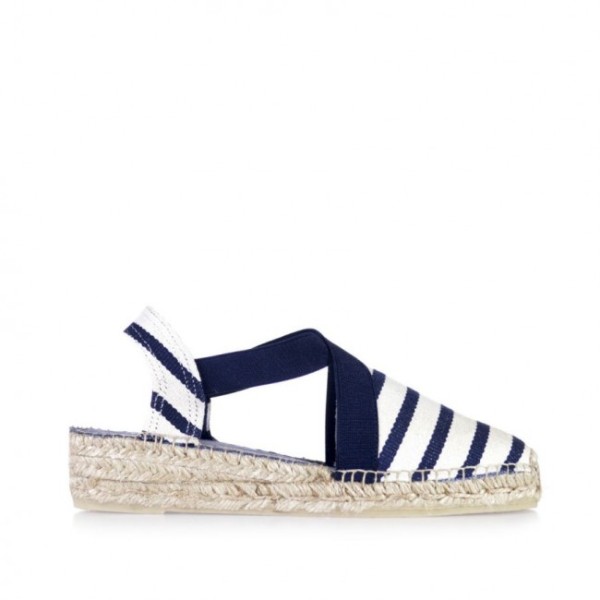 Toni Pons Verges-12 Blue Wedges 4cm Toni Pons Verges-12 Blue Wedges 4cm