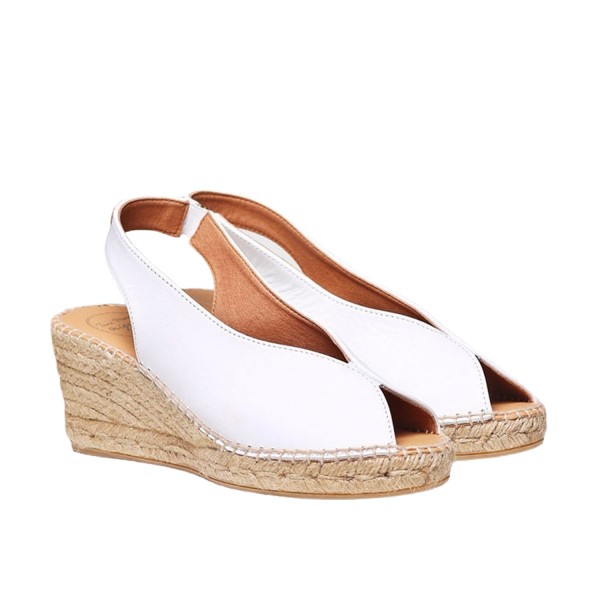Toni Pons Laila-02 Leather Espadrille White Toni Pons Laila-02 Leather Espadrille White