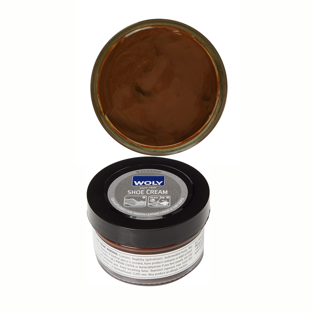 Woly Woly Shoe Cream Brown/Κρέμα Περιποίησης Καφέ