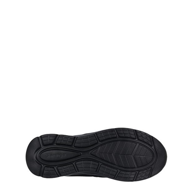 Slazenger Zeal Mens Slip On Shoes 121158-03 Αθλητικό Μαύρο φωτογραφία