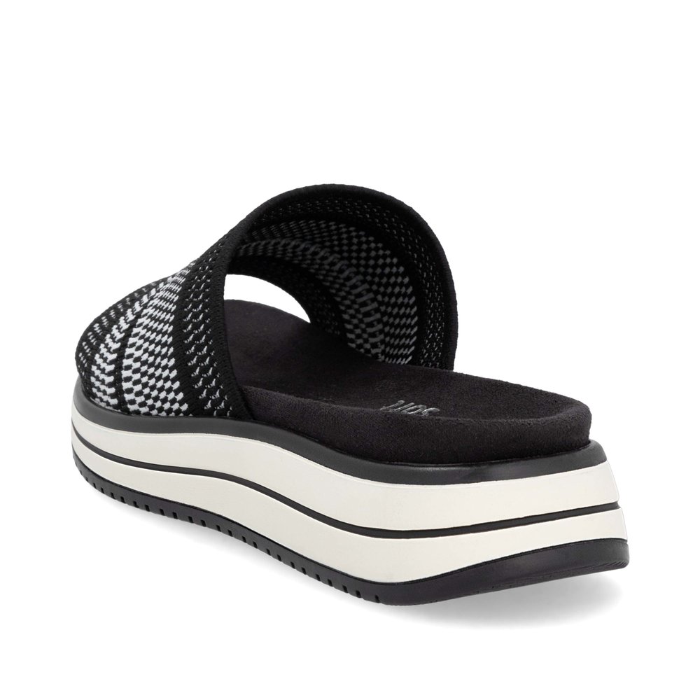 Remonte D1J54-03 Ανατομικό Δερμάτινο Πέδιλο Μαύρο 4cm φωτογραφία