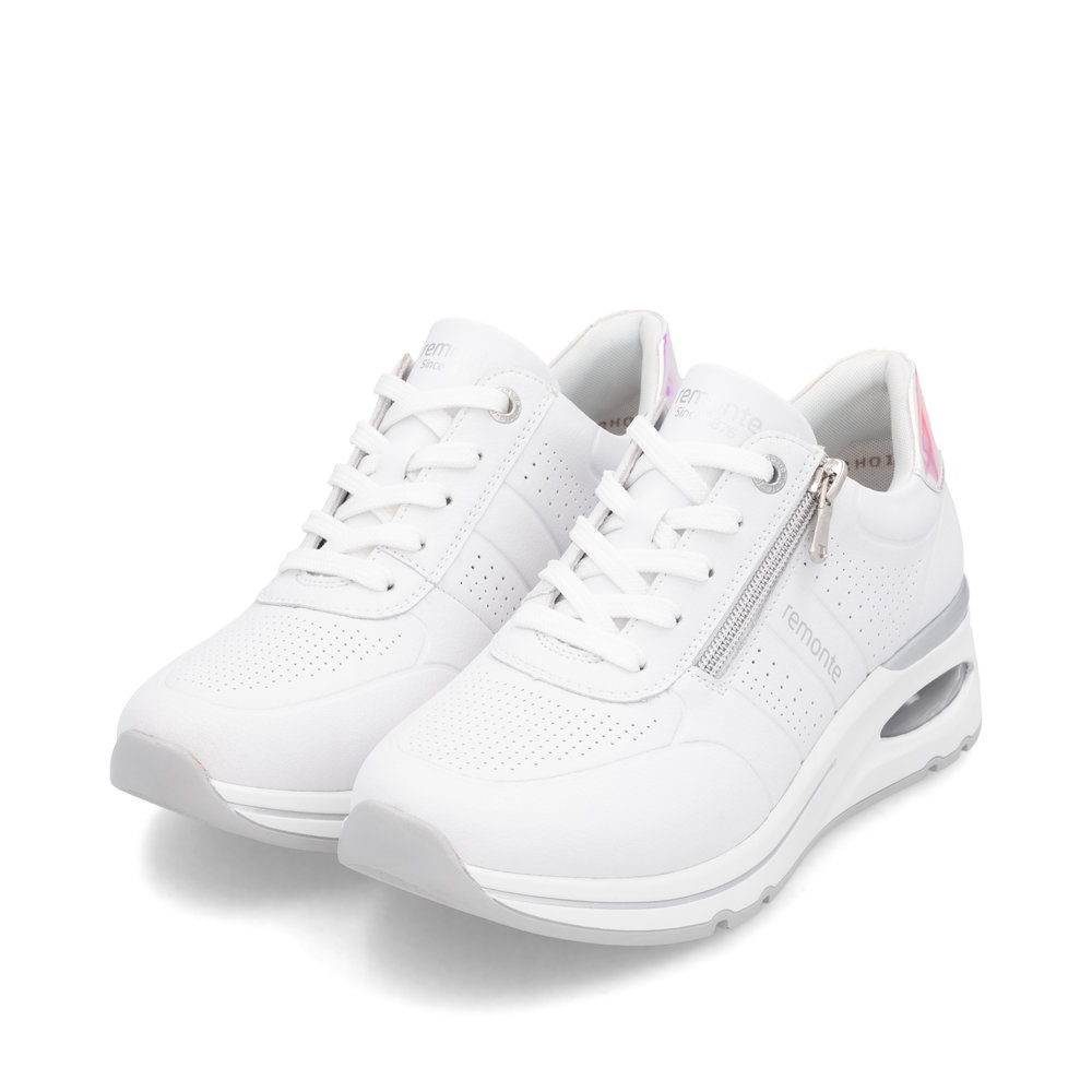 Remonte D2H01-80 Ανατομικό Δερμάτινο Sneaker Λευκό φωτογραφία